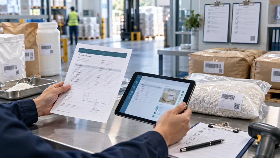 Supplier qualification: reducing risk before raw materials arrive